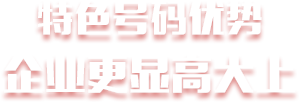 特色號碼優勢企業更顯高大上